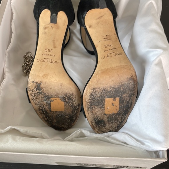 Jimmy Choo Viola Heel Sandals - Picture 7 of 7